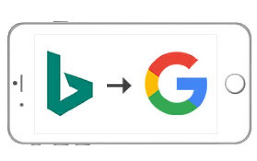 애플’시리’ 검색엔진 Bing->Google 교체